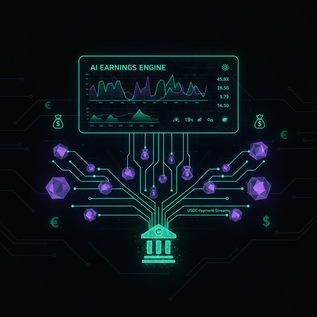 AI Earnings Engine M2M Marketplace