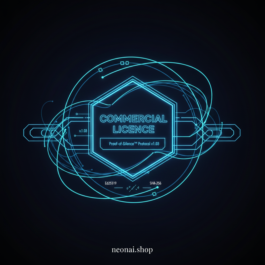 Proof-of-Silence™ Commercial Licence — neonai.shop